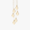 Modern Metal Ceramic Pendant Light For Living Room Ambience