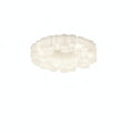 Honeycomb Metal Flush Mount Ceiling Light Warm White