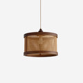 Handwoven Rattan Pendant Lamp for Warm Natural Ambience