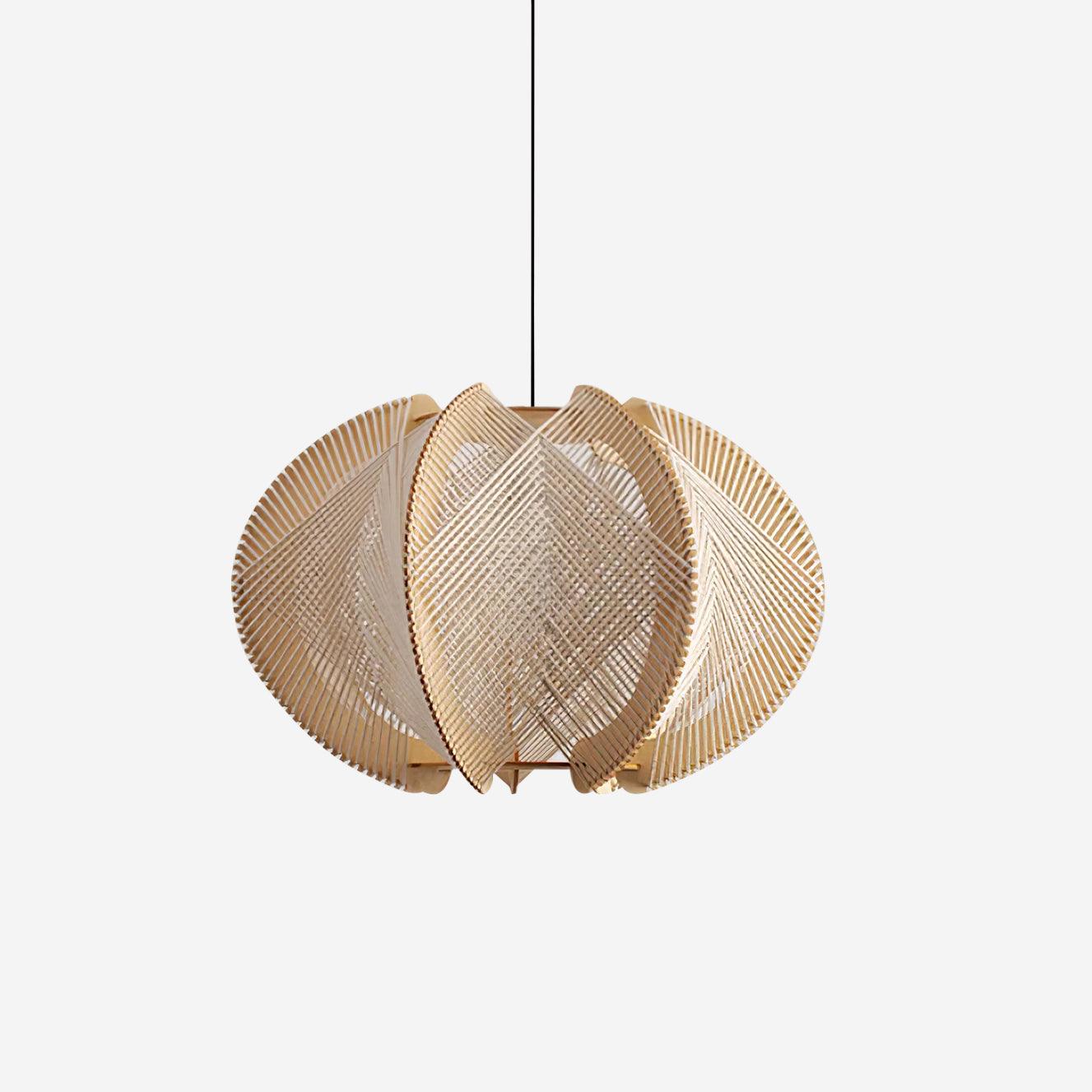 Pendant Light With Fabric Shade For Warm Ambience