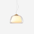Suspended Glass Pendant Lamp With Dimmable Glow