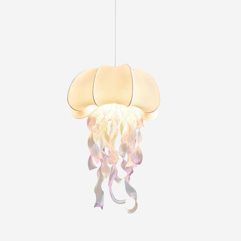 Jellyfish Pendant Lamp With Iridescent Glow