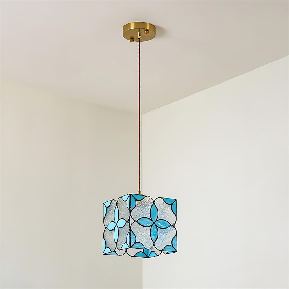 Elegant Glass Shade Pendant Lamp With Soft Ambient Light