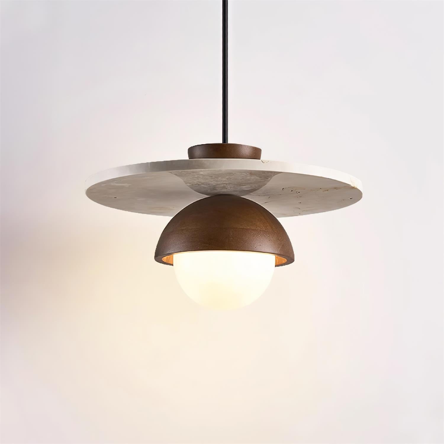Pendant Lamp With Glass Globe For Elegant Illumination