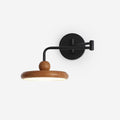 Walnut Wood Wall Light With Integrated LED Dimmable 3000K