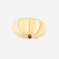 LumiNest Dimmable Flush Mount Ceiling Light With Fabric Shade