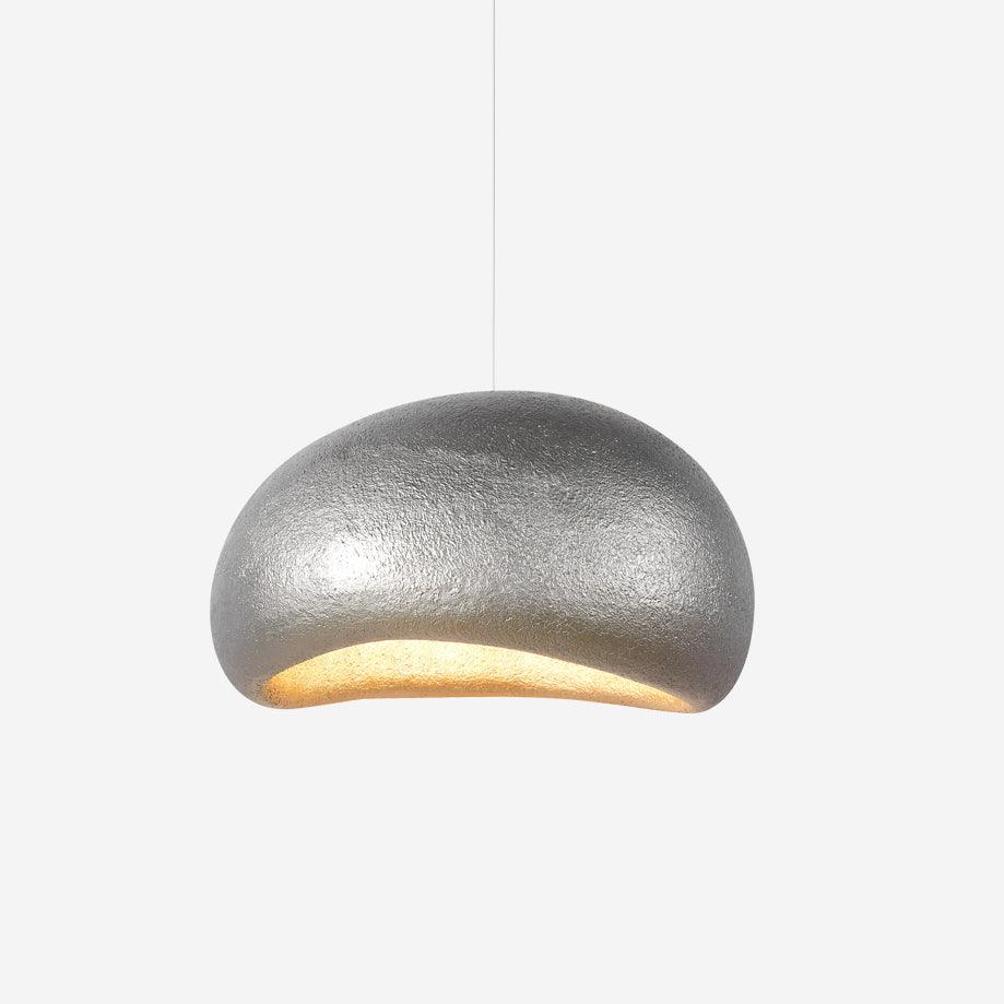 Pebble Inspired Pendant Lamp With Soft Glow