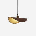 Wood Pendant Light With Linen Shade For Warm Glow
