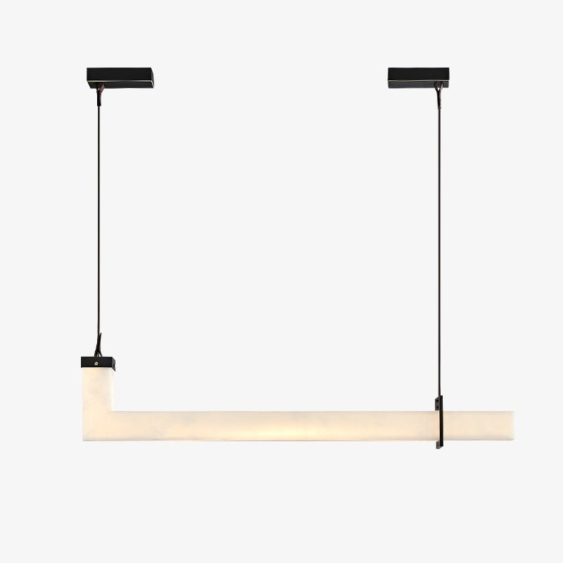 Alabaster Pendant Light With Adjustable Color Temperature