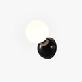 Aurora Modern LED Metal Wall Light In Black And White For Living Room