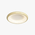 Modern LED Flush Mount Ceiling Light With White Or Chrome Finish