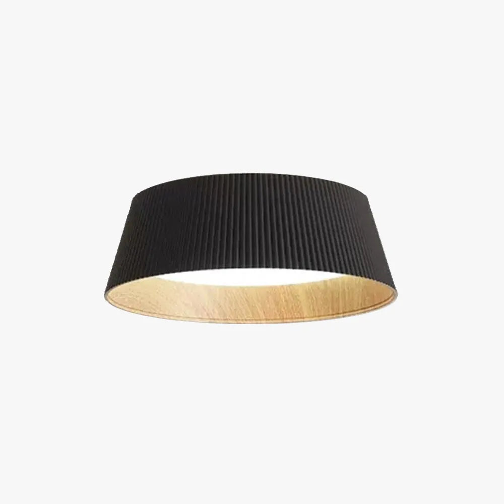 Drum Pendant Light For Clean Monochrome Look