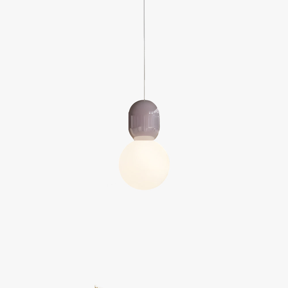 Elegant Glass And Metal Pendant Light For Dining Ambience