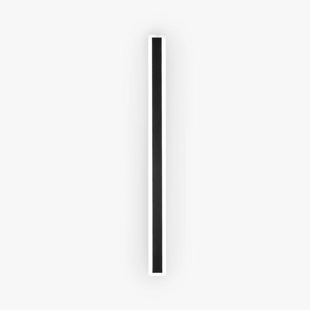 Linear Outdoor Wall Light LED With Matte Black Finish