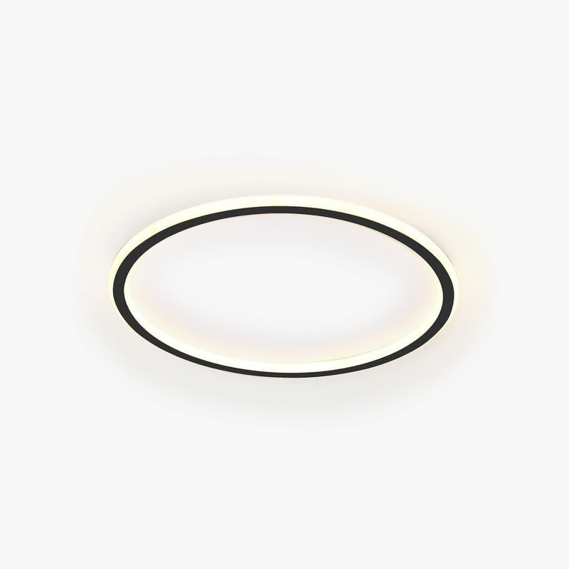 Round LED Flush Mount Ceiling Light Modern Dimmable 3 Colour Temp