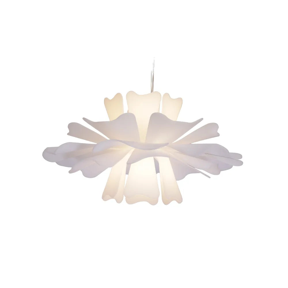 Elegant Floral Pendant Light With Warm White Glow
