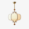 Lantern Fabric Pendant Light With Warm Ambient Glow