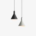 Minimalist Cement Pendant Light For Warm Ambience