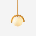 Glass Pendant Light Dimmer Compatible White Or Yellow