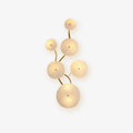 Serene Ceramic Lotus Petal Wall Light