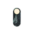 Marble Oval Wall Light With Warm Glow For Bedroom And Hallway