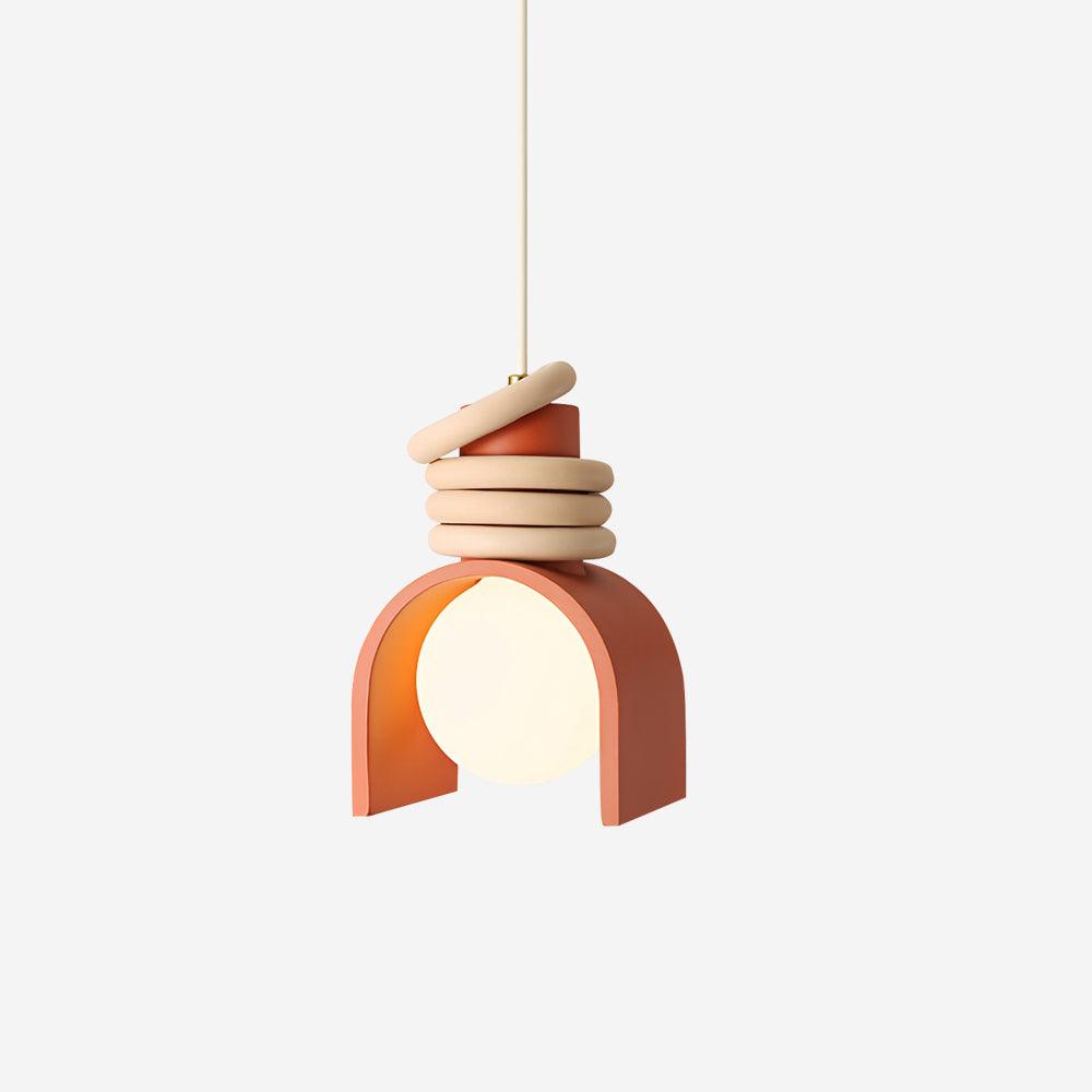 Pendant Light With Glass Globe For Warm Dining Ambience