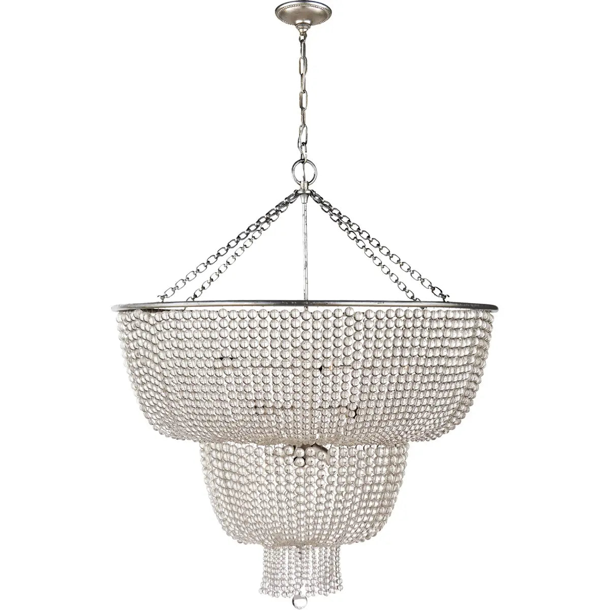 Vintage LED Pendant Light With Crystal Accents