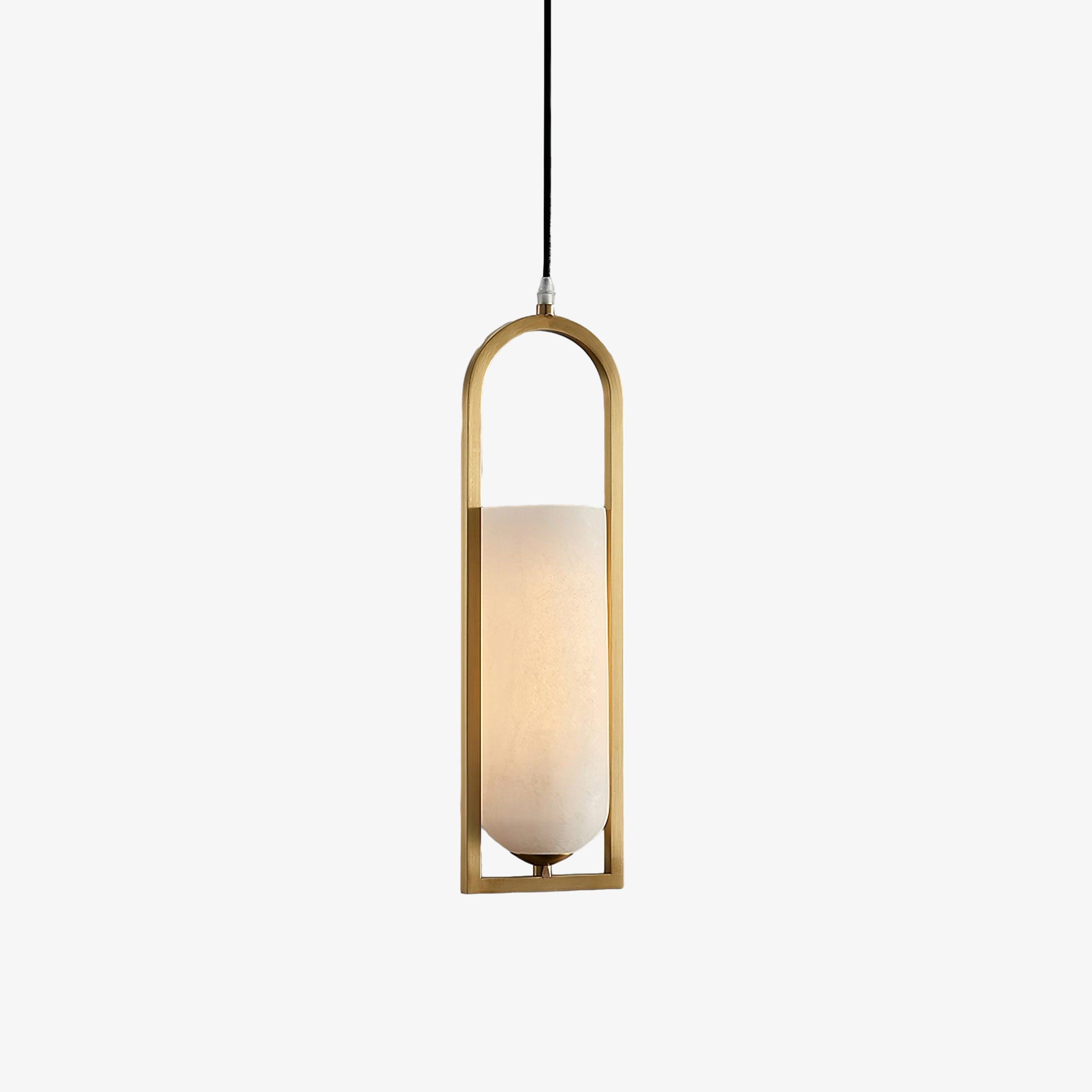 Arch Alabaster Pendant Light For Ambient Glow