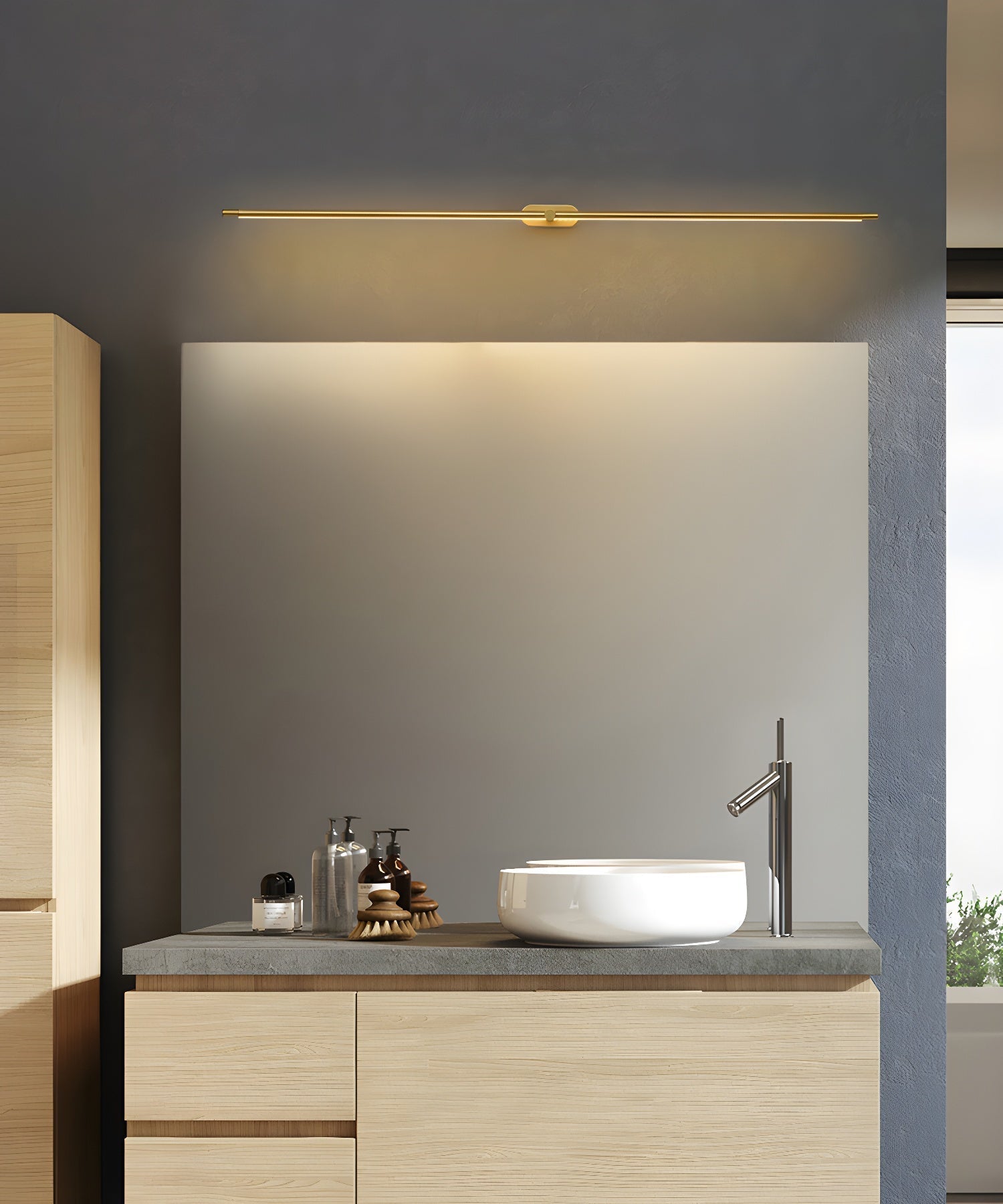 Flano Minimalist Linear Rechargeable Wall Lamp - Neutralighting