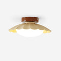 Nimbus Cloud Ceiling Light In Gloss Caramel Or Rich Dark Wood