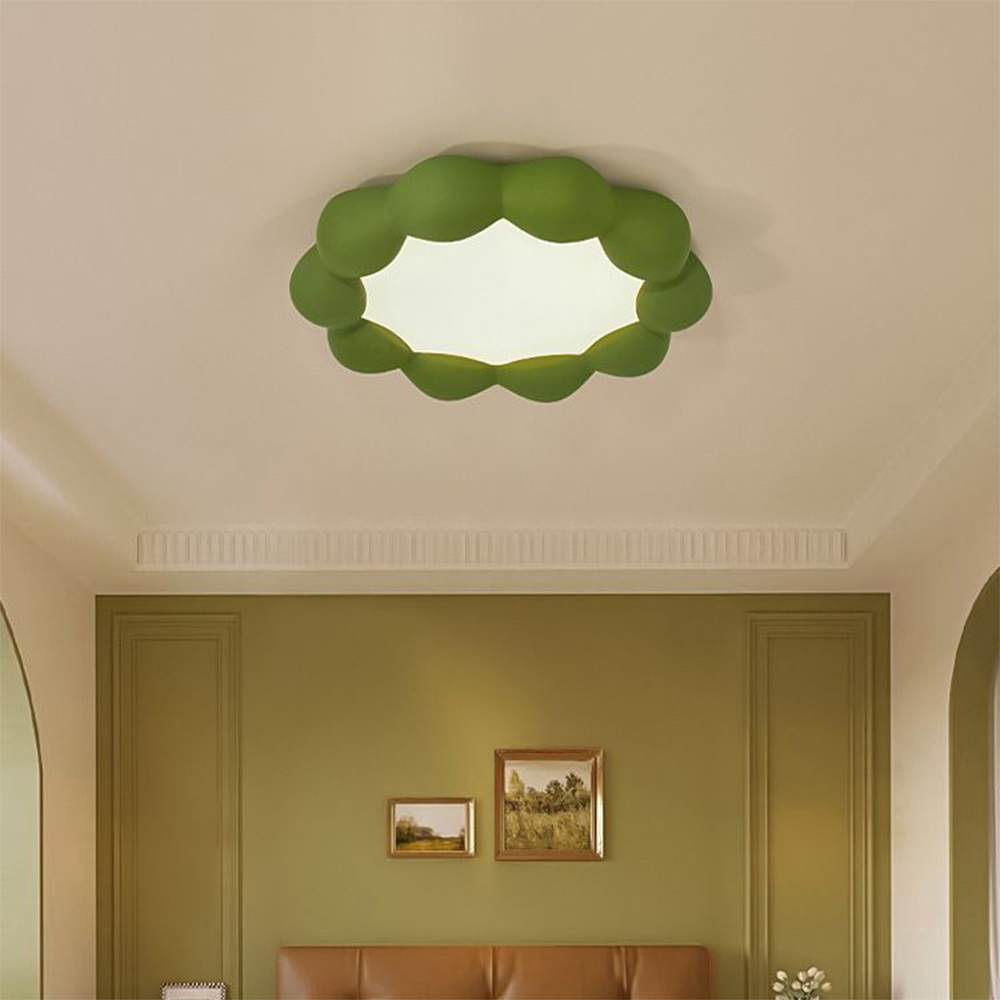 NovaLume Contemporary Flush Mount Ceiling Light For Living Room
