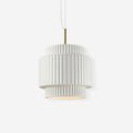 Ribbed Pendant Light for Elegant Ambience