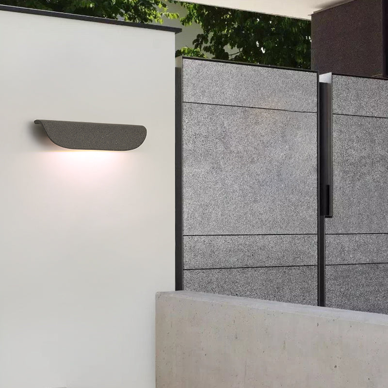 Curved Waterproof Outdoor Wall Light LED COB Lamp