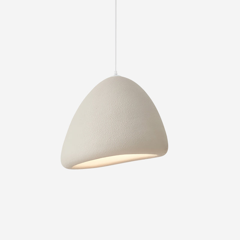 Sleek Polystyrene Pendant Light With Dimmer Compatibility