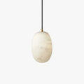 Brass and Alabaster Pendant Light for Warm Ambient Glow