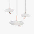 Rose Gold Pebble Pendant Light With Soft Glow
