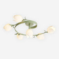 Six Head Tulip Ceiling Light Fitting