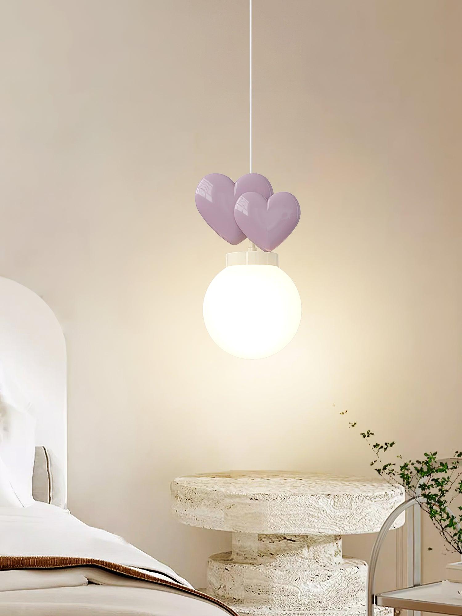 Milky Resin Pendant Light With Soft Ambient Glow