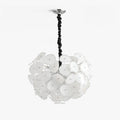 Aurora Glass Globe Chandelier With Sculptural Sphere Design