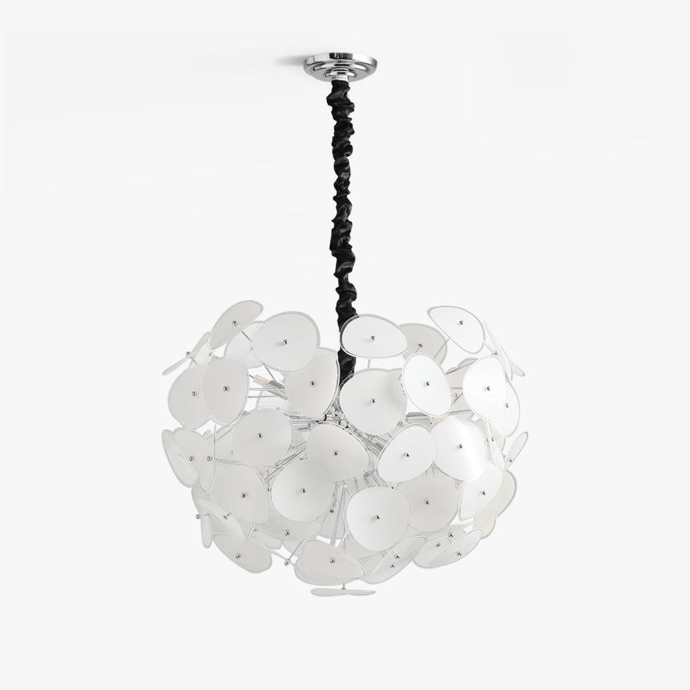 Aurora Glass Globe Chandelier With Sculptural Sphere Design