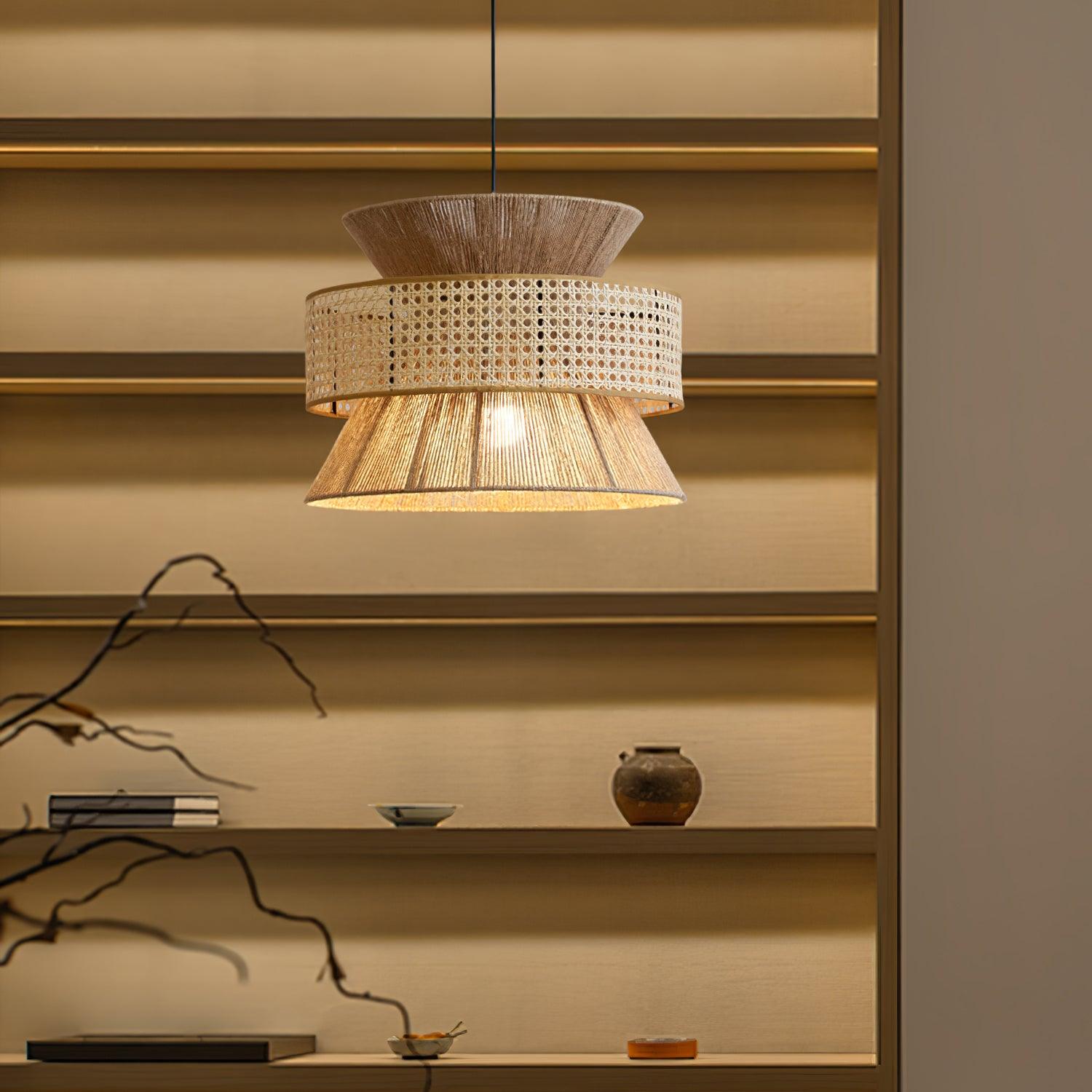 Rattan Pendant Light For Warm Natural Ambience