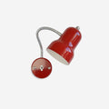 Red Chrome Wall Light Dimmable