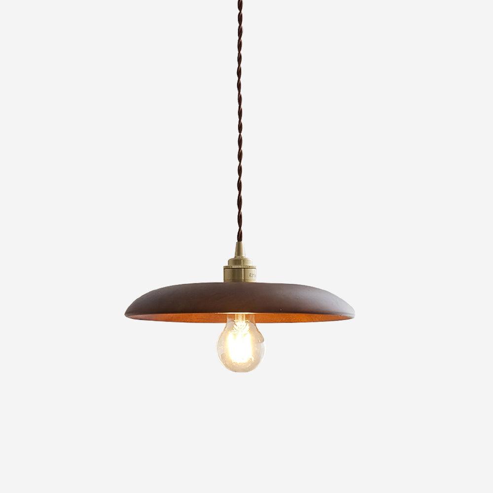 Vintage Wood Pendant Lamp For Warm Ambience