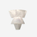 Elegant White Alabaster Wall Lamp With G9 Socket
