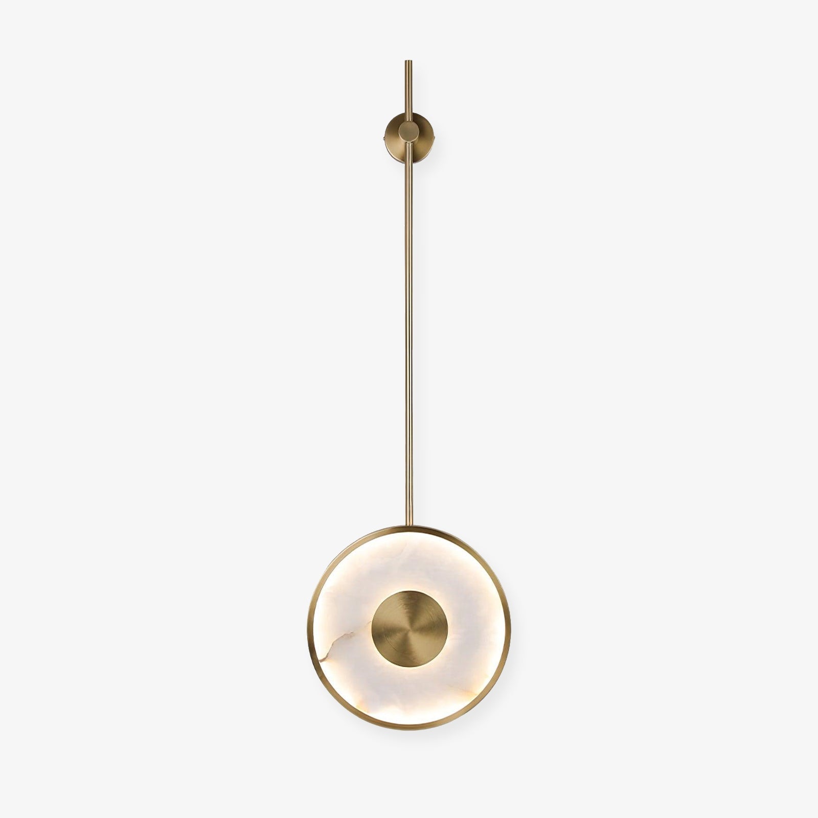 Alabaster Pendant Light With Warm Ambient Glow