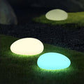 Pierre lumineuse solaire – Dalle LED multicolore pour jardin