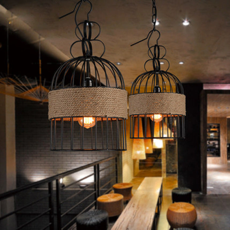 Led Birdcage Pendant Light For Cafes And Bars Ambience