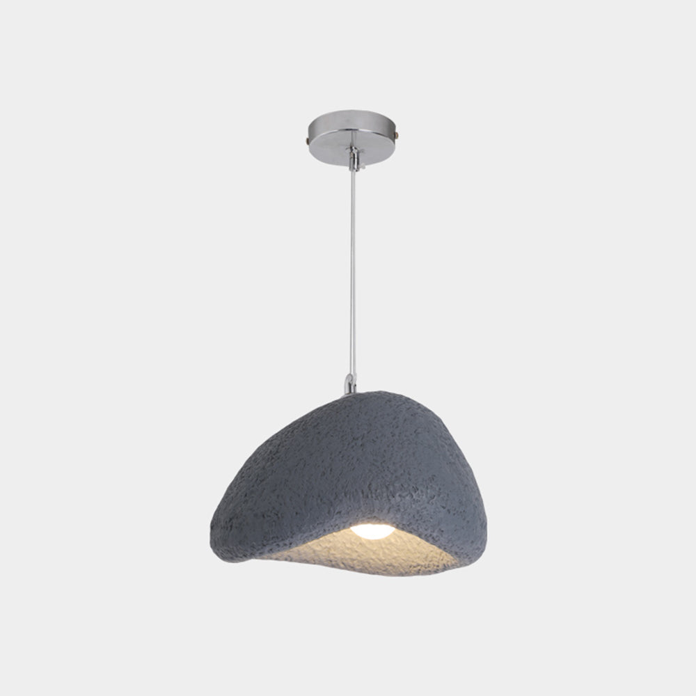 Bread Shape Resin Pendant Light With Durable Shade