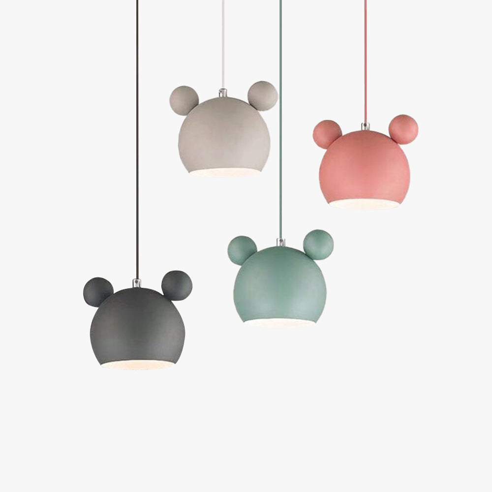 Mouse Head Pendant Light For Cozy Ambience