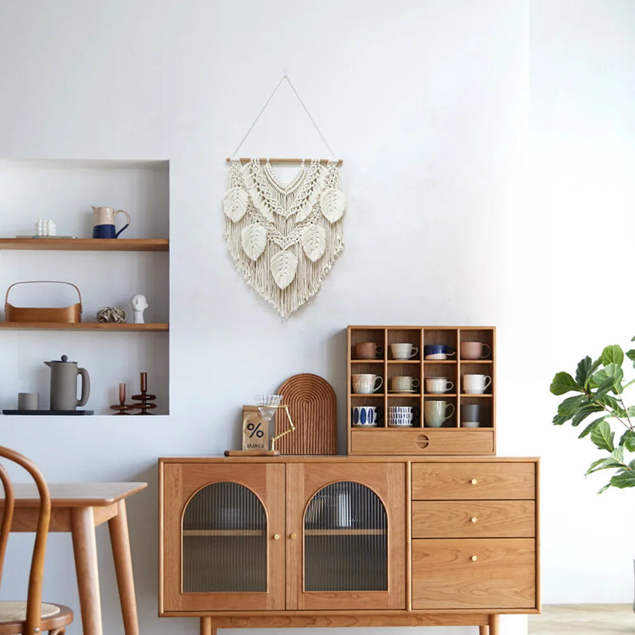 Décoration Murale Macramé Bohème – Tissée à la Main